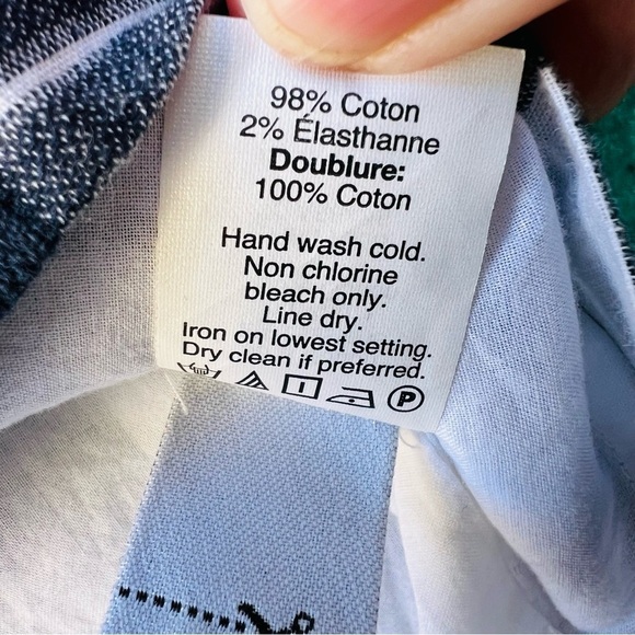 Madewell Bell-Sleeve Dress in Leighton Plaid Sz 4 Transatlantic Blue Gingham - Picture 7 of 10